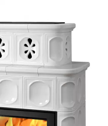 KARELIE P OX, белый цоколь - вставка СТАЛЬНАЯ