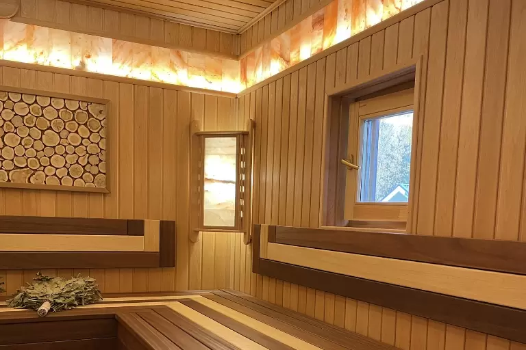 Парная из ольхи