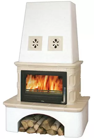 Керамическая печь LAPONIE, с теплообменником