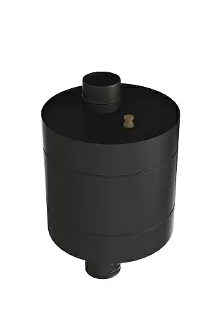 Бак на трубе Grill'D Zorro со смещенной осью 50 л (D115) черный