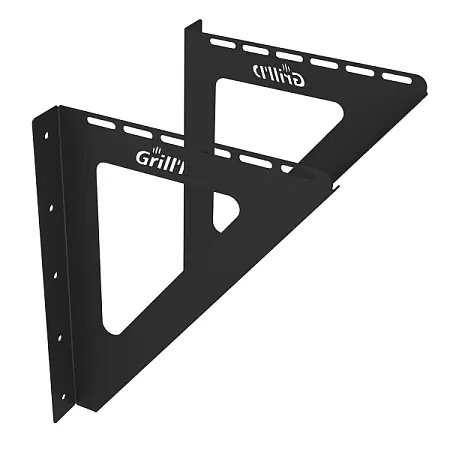 Консоль настенная Grill'D ЧС 2 мм (L-800) черный (порошковая краска)
