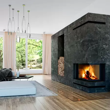 Каминная топка Romotop HEAT R/L 2G S 70.44.33.23