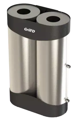 Бак выносной двойной Grill'D (КЖС 0,8 мм)