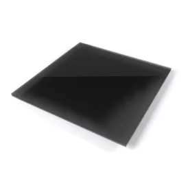 Лист стеклянный напольный под печь СП-1 BLACK 1100х1100х8мм