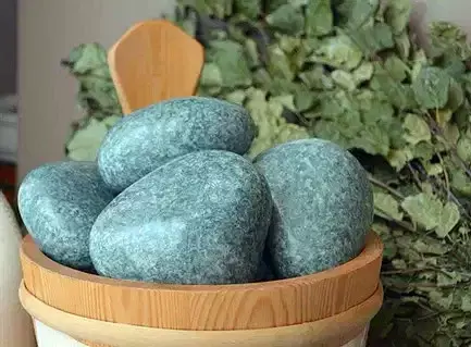 Камень шлифованный средний — 10 кг (коробка) Камень шлифованный средний — 10 кг (коробка)