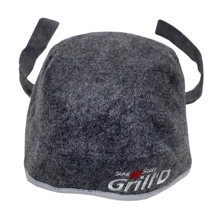 Банная шапка Grill'D с логотипом