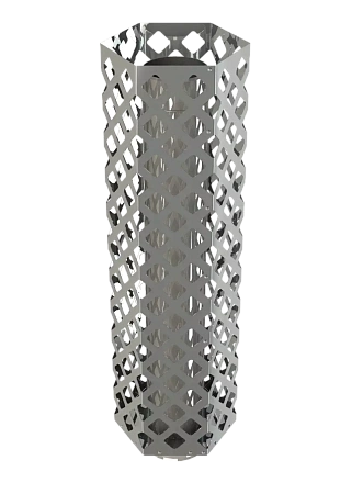 Сетка на трубе Grill'D Violet Steel Romb